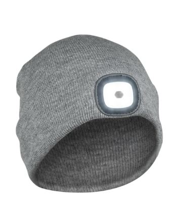 Mütze mit LED USB ladbar